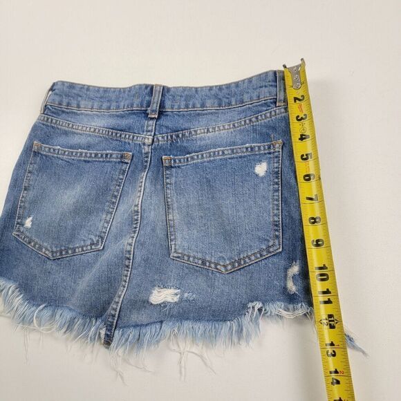 Free People Blue Floral Embroidered Mini Skirt - Picture 7 of 11